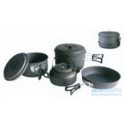 Набор туристической посуды "Максимум" на 3-4 персоны "Кемпинг"