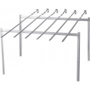 Набор из 6 шампуров с подставкой "Кемпинг" BQ-807 Набор из 6 шампуров с подставкой "Кемпинг" BQ-807