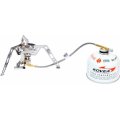 Газовая горелка Kovea Camp-4 Moonwalker KB-0211G-L (длинный шланг) Газовая горелка Kovea Camp-4 Moonwalker KB-0211G-L (длинный шланг)