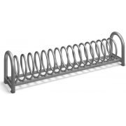 Велопарковка спираль Krosstech Viro-6 160 с ножками