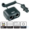 Разветвитель прикуривателя Ring Twin Multisocket with Battery Analyser RMS2