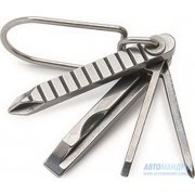 Функциональный брелок Swiss+Tech Screwz-All 4-In-1 Функциональный брелок Swiss+Tech Screwz-All 4-In-1