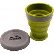 Стакан силиконовый складной Tramp TRC-126 200 мл оливковый