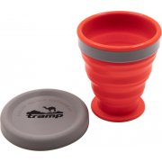 Стакан силиконовый складной Tramp TRC-126 200 мл терракота Стакан силиконовый складной Tramp TRC-126 200 мл терракота