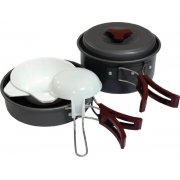 Набор посуды Tramp TRC-025 из анодированного алюминия на 1-2 персоны