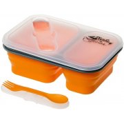 Контейнер силиконовый складной с ловилкой Tramp TRC-090 900 мл оранжевый