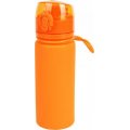 Бутылка силиконовая Tramp TRC-093 500 мл оранжевая Бутылка силиконовая Tramp TRC-093 500 мл оранжевая